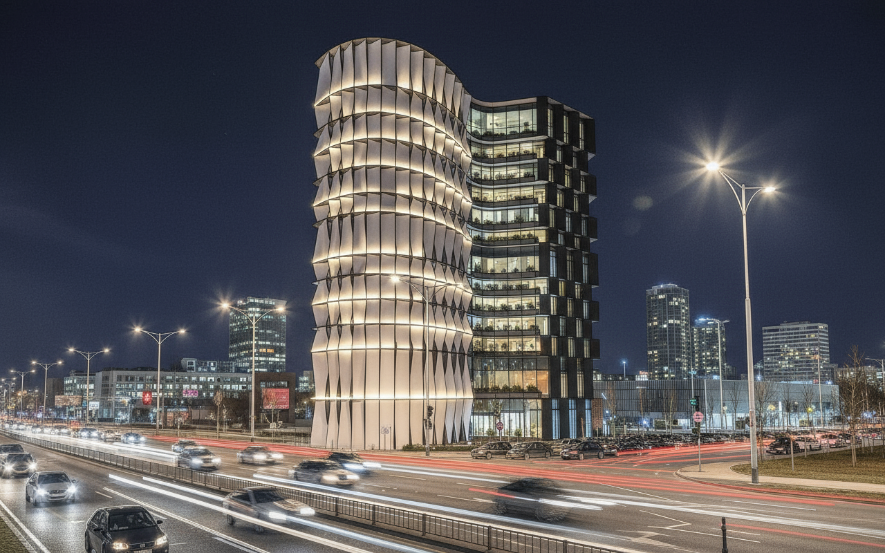 Modern architecture project by architects in Indore and Mumbai